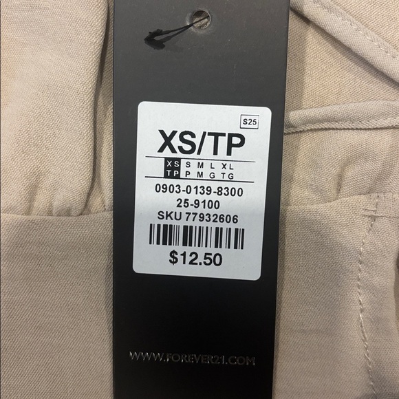 Forever 21 Cream Tie-Front Camisole - Picture 3 of 4